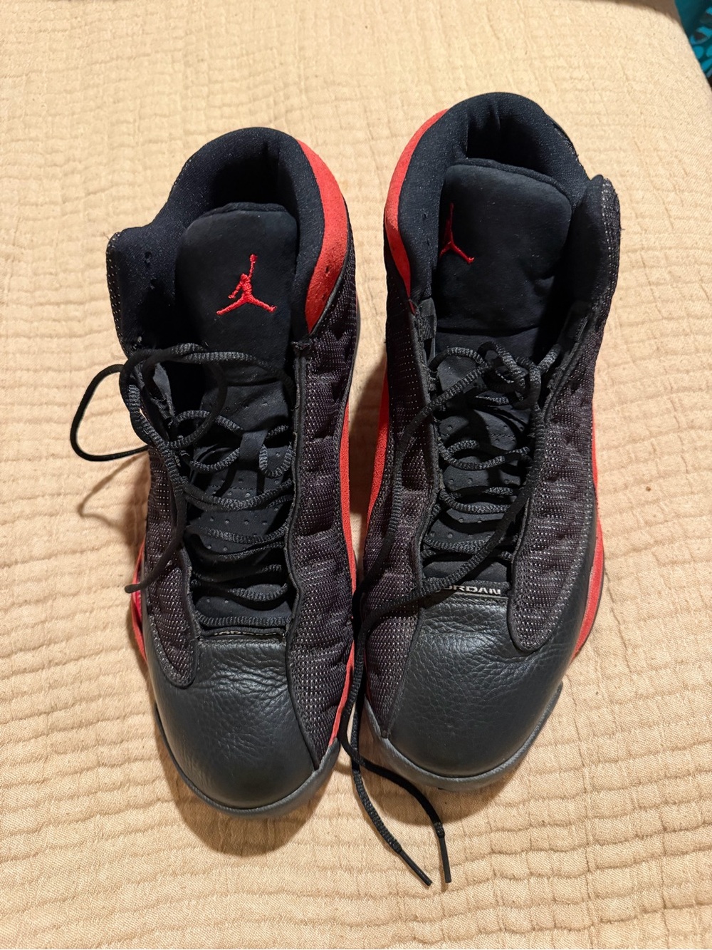 Jordan Men's Athletic Shoes - Black/Red